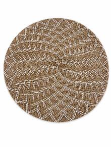 Haus Hana 1PC/5PCS Round Woven Heat Resistant Table Trivet, Natural Jute Pot Holder & Hot Dish Mat, Boho Dining Table Decor For Plates, Coffee Cups, Kitchen, Restaurant, Dinner Party, Holiday, Wedding, Housewarming Gift & Table Placemat - Multicolor - View 13