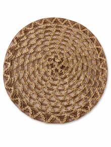 Haus Hana 1PC/5PCS Round Woven Heat Resistant Table Trivet, Natural Jute Pot Holder & Hot Dish Mat, Boho Dining Table Decor For Plates, Coffee Cups, Kitchen, Restaurant, Dinner Party, Holiday, Wedding, Housewarming Gift & Table Placemat - Multicolor - View 16
