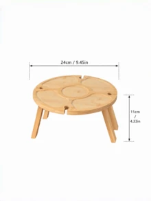 Cirelle Bandeja de cama 1 pieza en madera natural con patas plegables (diseño ergonómico y ligero), ideal para desayunos en la cama, aperitivos, vino, tablet o libro.Perfecta para uso interior (cama, sofá, escritorio) y exterior (picnic, jardín, balcón).Patas de acero resistente con recubrimiento antideslizante - Multicolor - Ver 3