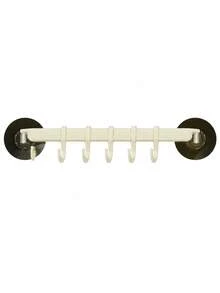 Haus Hana 6-Hook Non Drilling Wall Hanging Hook, Bathroom And Kitchen Storage Rack, Suitable For Towels, Tableware, Keys, Jackets, Bedroom And Dormitory Home Storage Hooks, Living Room Entrance Hat And Umbrella Storage, Beautiful Room Decoration - Multicolor - View 12