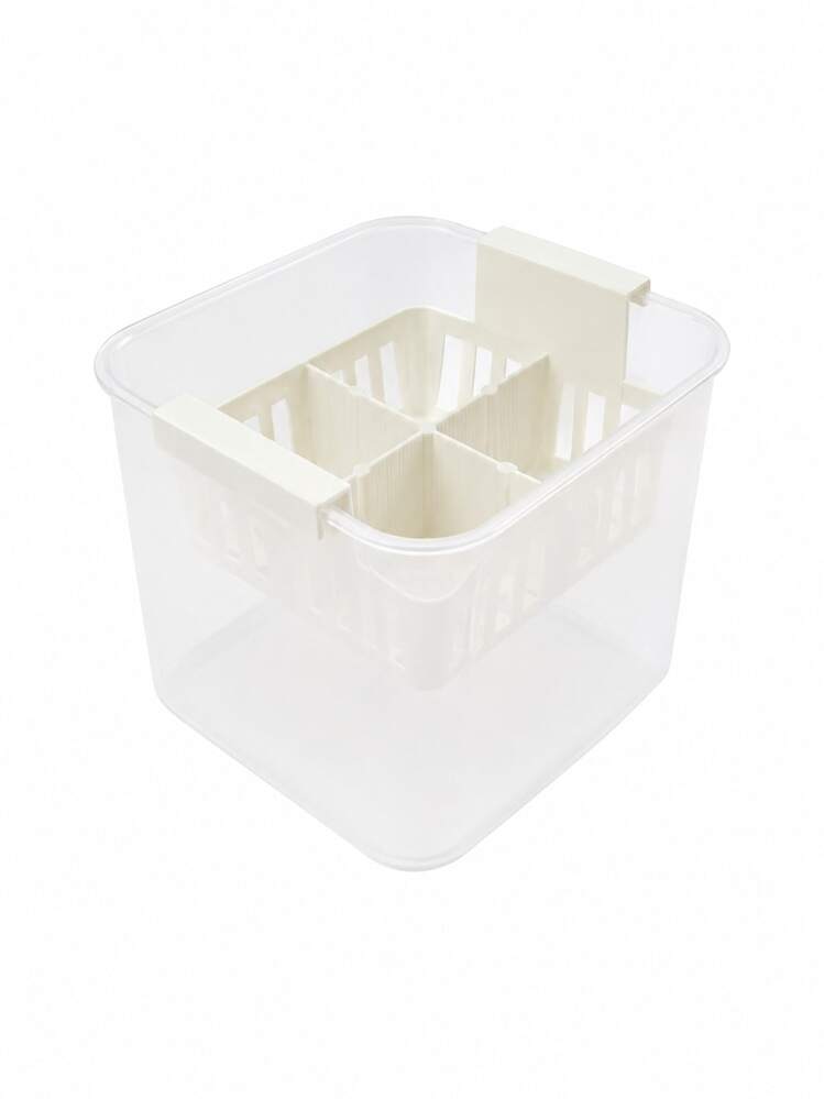 Madebyblanc Transparent Hydroponic Flower Pot For Tulips & Lilies, Divided Plant Pot With Plastic Basket, Breathable Water Culture Planter With Clear View For Bulb Plants, Reusable Indoor Gardening Container, Easy To Clean, No Mold, No Root Damage - Multicolor - View 9