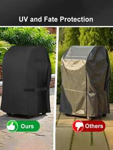 1 Buah Penutup Barbekyu Tahan Angin, Tempat Berlindung Barbekyu Luar Ruangan Berbentuk Silinder Kreatif - Masker BBQ - View 6