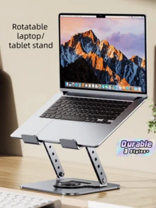 Laptop Stand With Enhanced Heat Dissipation, Suspended And Foldable Design, Portable Support Frame, And Tablet-PC Two-In-One Stand - View 1