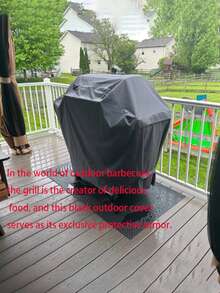 1 Buah Penutup Barbekyu Tahan Angin, Tempat Berlindung Barbekyu Luar Ruangan Berbentuk Silinder Kreatif - Masker BBQ - View 10