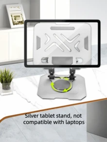 Laptop Stand With Enhanced Heat Dissipation, Suspended And Foldable Design, Portable Support Frame, And Tablet-PC Two-In-One Stand - View 4