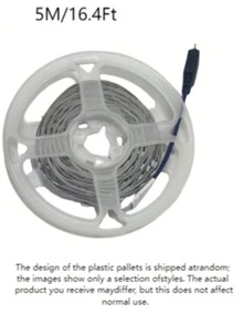 1 قطعة شريط إضاءة LED، الطول 1 متر/2 متر/3 متر/5 متر/10 متر/15 متر، مع وحدة تحكم عن بعد 44 زر، شريط إضاءة LED متغير الألوان RGB، حبل إضاءة LED للغرفة والصالة والديكور المنزلي والأعراس - 44Keys - مشاهدة 8