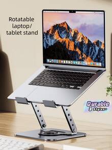 Laptop Stand With Enhanced Heat Dissipation, Suspended And Foldable Design, Portable Support Frame, And Tablet-PC Two-In-One Stand - View 6