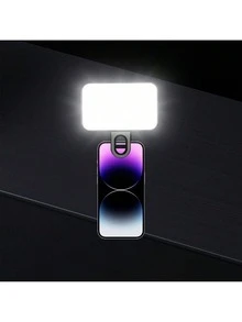 1 buah Lampu Selfie LED, Lampu Pengisi Mini Jepit, Lampu Selfie Portabel, Lampu Ponsel, Lampu Video yang Dapat Diatur, Lampu Peri, Lampu Cincin Selfie, Lampu Rias, Lampu Fotografi, Lampu Dekorasi Natal, Lampu Selfie Ponsel, Cocok Untuk Ponsel Dan Komputer - Satu-Ukuran - View 2