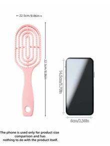Self-Cleaning Rib Comb High Crown Volumizing Brush Anti-Static Air Cushion Hair Brush For Women Long Hair Home Use Electric Curling Hair Brush - Multiple Styles - View 3