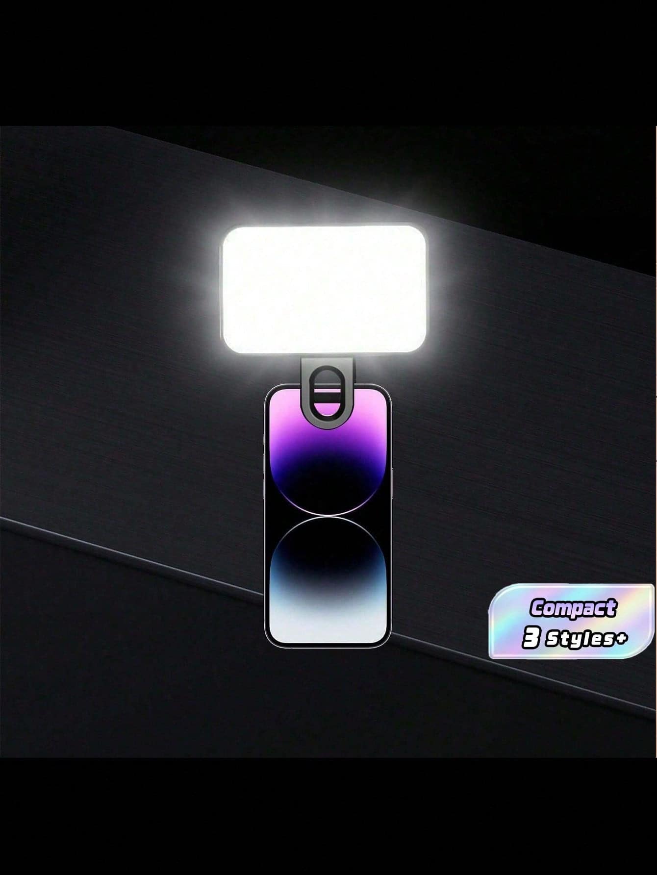 1 buah Lampu Selfie LED, Lampu Pengisi Mini Jepit, Lampu Selfie Portabel, Lampu Ponsel, Lampu Video yang Dapat Diatur, Lampu Peri, Lampu Cincin Selfie, Lampu Rias, Lampu Fotografi, Lampu Dekorasi Natal, Lampu Selfie Ponsel, Cocok Untuk Ponsel Dan Komputer - Satu-Ukuran - View 1