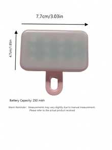 1 buah Lampu Selfie LED, Lampu Pengisi Mini Jepit, Lampu Selfie Portabel, Lampu Ponsel, Lampu Video yang Dapat Diatur, Lampu Peri, Lampu Cincin Selfie, Lampu Rias, Lampu Fotografi, Lampu Dekorasi Natal, Lampu Selfie Ponsel, Cocok Untuk Ponsel Dan Komputer - Satu-Ukuran - View 3