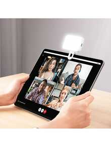 1 buah Lampu Selfie LED, Lampu Pengisi Mini Jepit, Lampu Selfie Portabel, Lampu Ponsel, Lampu Video yang Dapat Diatur, Lampu Peri, Lampu Cincin Selfie, Lampu Rias, Lampu Fotografi, Lampu Dekorasi Natal, Lampu Selfie Ponsel, Cocok Untuk Ponsel Dan Komputer - Satu-Ukuran - View 4