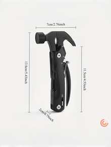 1PC 12 In 1 Multifunctional Hammer Tool Set Handyman Survival Gear For Men Dad Husband Grandpa Father Day Christmas Birthday Anniversary White Elephant Gift Gadget - Multifunctional hammer - View 6