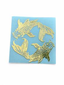 Haus Hana Multi-Purpose Metallic Sticker, Self-Adhesive Waterproof Decor Decal, DIY Craft Ornament For Phone & Home, Holiday Gift For Father's Day & Eid Al-Adha - multicolor - View 14