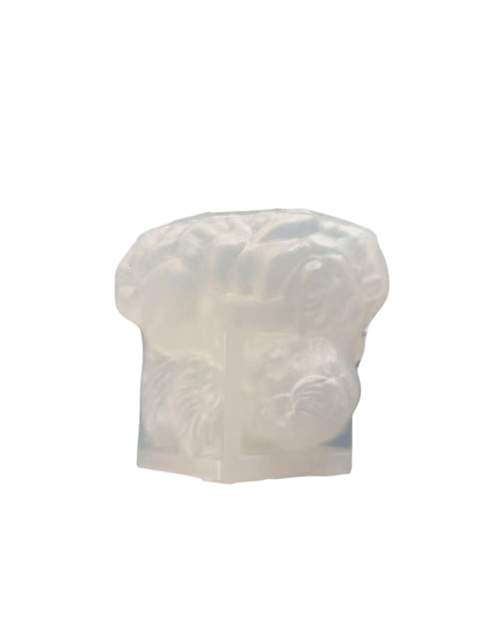 1 Pc DIY Rose Angel Scented Candle Mold Crystal Gypsum Resin Home Decorative Piece Display Item Silicone Mold Multiple Styles To Choose From - White - View 7