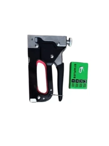 1Pc Multi-Functional 4-In-1 Heavy Duty Staple Gun, Manual Handheld Nailer, Iron Construction, Suitable For DIY Home Decor, Camping, And Industrial Use, Compatible With T-Type, U-Type, I-Type, And П-Type Staples. - Multicolor - View 14