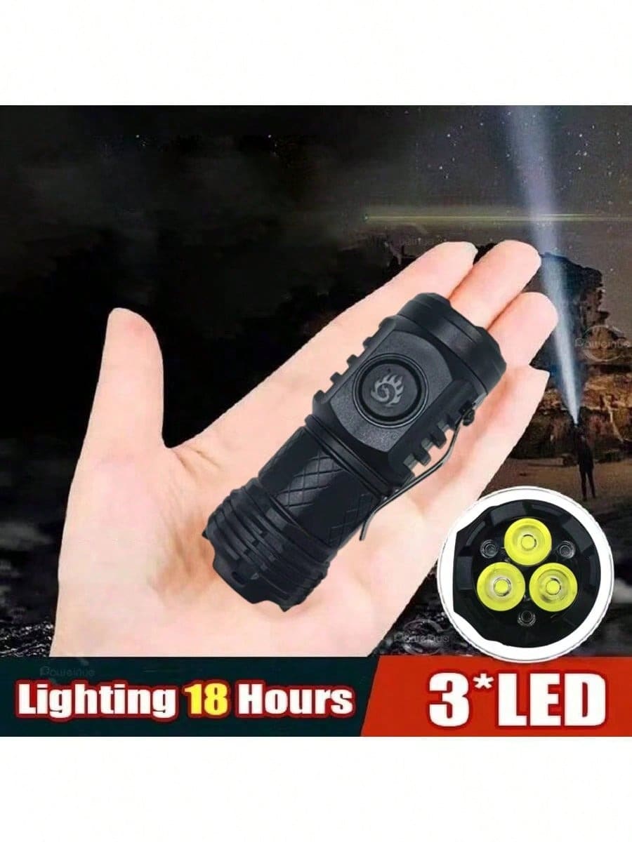 1PC Mini Flashlight - Ultra Mini LED Flashlight - High Brightness - Pocket Powerhouse Of Light - multicolor - View 1