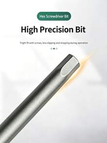 Extended Magnetic Inner Hex Screwdriver Bits H1.5-H12, Durable Long Hexagon Driver Bits Compatible With Electric Drill & Impact Tools For Repair Work - A - View 8