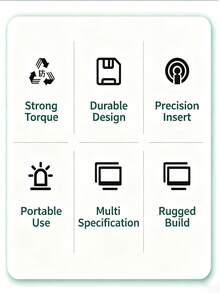 Extended Magnetic Inner Hex Screwdriver Bits H1.5-H12, Durable Long Hexagon Driver Bits Compatible With Electric Drill & Impact Tools For Repair Work - A - View 5