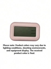 LED Square&Round Alarm Clock,New Popular Ins Style Student Alarm Clock, New Electronic Clock With Smart, Multi-Function. Soft Light Eye Protection, Romantic Night Lighting. Batteries Not Included, Requires 2 AA Batteries. - Multicolor - View 13