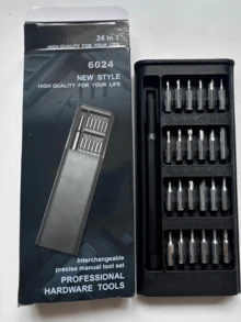 Super Popular Industrial-Grade Compact Screwdriver Set - Aluminum Alloy, Cross & Flat-Head Multi-Functional, High-Hardness Bits! - multicolor - View 6