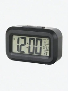 LED Square&Round Alarm Clock,New Popular Ins Style Student Alarm Clock, New Electronic Clock With Smart, Multi-Function. Soft Light Eye Protection, Romantic Night Lighting. Batteries Not Included, Requires 2 AA Batteries. - Multicolor - View 11