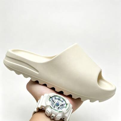 Chanclas Slide EVA para Hombre, Suaves y Cómodas, Tracción Segura, Sandalias Casual para Casa y Calle