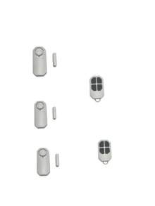 Wireless Remote Control Door/Window Alarm, Home Security System With Door Magnetic Sensor, SOS For Children & Elderly, Suitable For Home, Hotel, School, Office, Warehouse - White - View 6