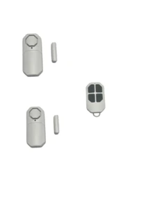 Wireless Remote Control Door/Window Alarm, Home Security System With Door Magnetic Sensor, SOS For Children & Elderly, Suitable For Home, Hotel, School, Office, Warehouse - White - View 8