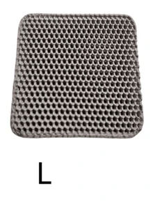 Double Layer EVA Cat Litter Mat, Odor Resistant Non-Slip Easy Clean Kitty Litter Trapping Pad, Durable Comfortable Indoor Cat Waste Control Mat, Modern Pet Accessory - Multicolor - View 21