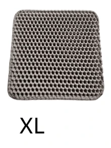Double Layer EVA Cat Litter Mat, Odor Resistant Non-Slip Easy Clean Kitty Litter Trapping Pad, Durable Comfortable Indoor Cat Waste Control Mat, Modern Pet Accessory - Multicolor - View 20