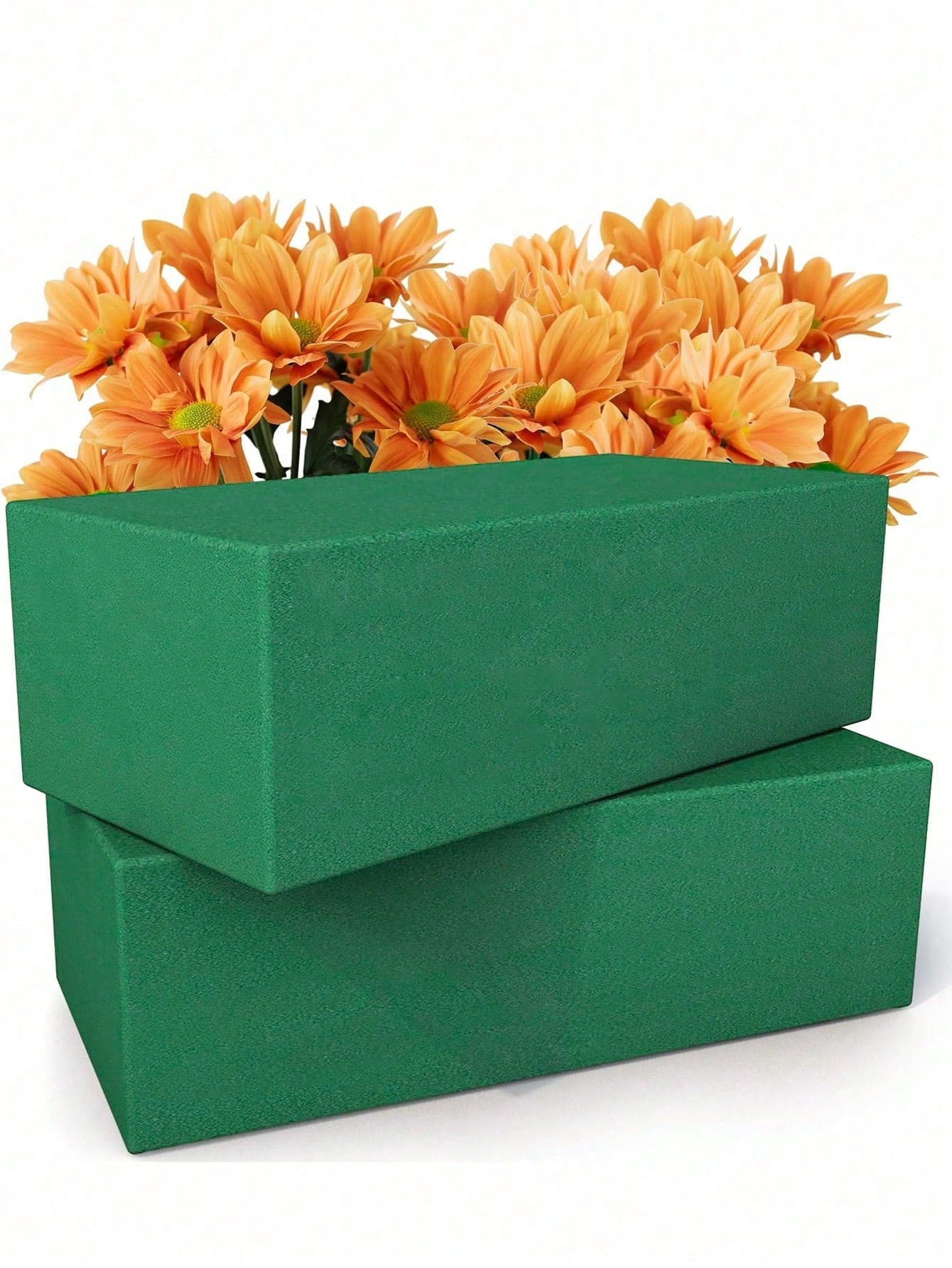 Dry & Wet Floral Foam Bricks, Suitable For Flower Arranging, Spring Flower Arranging And Crafting. Applicable For Flower Shop Flower Arranging, Living Room Decor, Party Decorations, For Wedding Accessories - Upgrade large - View 1