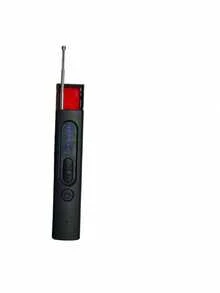 1PC Portable Camera Detector, Can Detect Hidden Cameras And GPS Trackers, With Anti-Eavesdropping RF Signal Function, Rechargeable Via USB, Suitable For Car, Home, Hotel, Bathroom, Travel, Office And More. Compact And Portable - Black - View 10