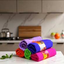 Fashionable Fruit-Print Cotton And Polyester Fiber Tea Towel Wholesale, Absorbent And Cleanable Checkered Fabric Suitable For Cleaning Teaware (34*60cm) - Multiple Styles - View 2