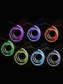 Rechargeable LED Fiber Optic Whip - Rotating Fiber Optic Whip, LED Illuminated Dance Whip, Carnival Toy, Pixel Whip Suitable For Dancing, Parties, Light Shows, Music Festivals, Fashion Shows, Electronic Music Festivals - Glowing Whip - View 8