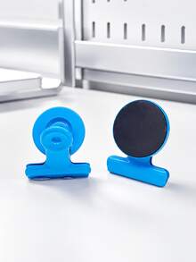 Zazumi 10‑Pack Magnetic Clip Set, Multi‑Colour Heavy‑Duty Magnetic Clips, Reusable Paper Document Holding Fasteners, Secure Note Organizer For Warehouse, Office And Refrigerator Surfaces, Portable Metal‑Built Magnetic Grippers For Paper Label Fixing - default - View 8