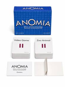 MINKOJA ANOMIA Card Game For Adults & Family, Fast-Paced Word Association Party Game With Strategy Cards, Interactive Brain Challenge Tabletop Game Set With Blue Box Packaging, Fun Group Game For Friends Gathering, Home Entertainment And Game Night - Multicolor - View 4