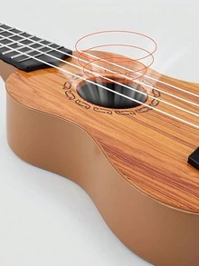 1PC Lightweight Plastic Nylon String Ukulele With Picks For Beginners Music Lovers Mothers Day Fathers Day Gifts - Multicolor - View 5