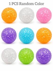 MINKOJA 1/2/4/6 PCS, Jumbo Diamond Squeeze Ball, TPR Glitter Sensory Fidget, Color Cognitive Learning Toy, Early Development Toy, Back To School Gifts, Classroom Rewards, Halloween Party Favors, Stocking Stuffers, Assorted Colors - random color - View 9