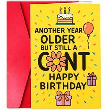 1Pc Fun And Humorous Birthday Card To Give To Friends, Containing Vivid Jokes, Perfect For Adult Birthday Parties, Guaranteed To Make You Laugh Heartily - Humorous birthday - View 7