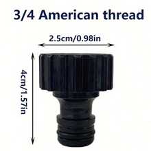 Set High Pressure Telescopic Car Wash Hose With Adjustable Water Spray Gun, Garden Hose Kit, Universal For European And American Markets - 7PCS - View 5
