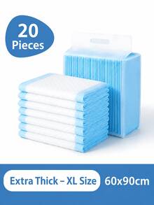 20/40PCSCount Tear Resistant Disposable Bed Pads Super Absorbent Underpads Thickened Incontinence …Pads For Adults Elderly Pet Training Pad - multicolor - View 6