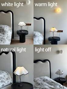 Single Usb Powered Retro Creative Nightlight, Fashionable Minimalist Decorative Lamp, Suitable For Bedroom, Bedside Table, Desk - USB Powered Desk Lamp - View 7