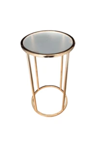 1/3 Gold Cylindrical Metal Display Pedestal With Acrylic Top, Round Decor Riser For Wedding Birthday Party Vase Home Display - Multicolor - View 9