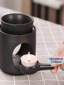 1 buah Penghangat Lilin Aromaterapi Keramik dengan Wadah Lilin Teh yang Dapat Dilepas, Diffuser Aroma untuk Dekorasi Rumah Natal, Hadiah Liburan - MultiWarna - View 1
