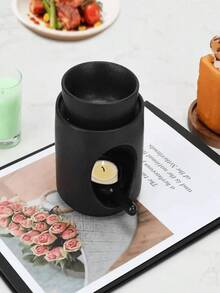 1 buah Penghangat Lilin Aromaterapi Keramik dengan Wadah Lilin Teh yang Dapat Dilepas, Diffuser Aroma untuk Dekorasi Rumah Natal, Hadiah Liburan - MultiWarna - View 2