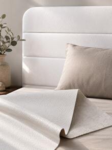 1 Piece Classic White Textured PU Leather – Thickened Brushed-Back Fabric; Suitable For Sofa Cushions, Seats, Bags, Upholstered Headboards, DIY Leather Garments, And Faux Leather Projects. - Multicolor - View 5
