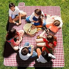 Outdoor Picnic Mat, Quick And Easy To Pack Up, Moisture-Proof Mat, Thickened Picnic Blanket, Outdoor Supplies, Portable, Quick-Pack, Waterproof, Suitable For Outdoor Cooking, Camping, Tent Mat, Camping Mat, Quick-Pack Mat, Convenient And Fast - Multicolor - View 8