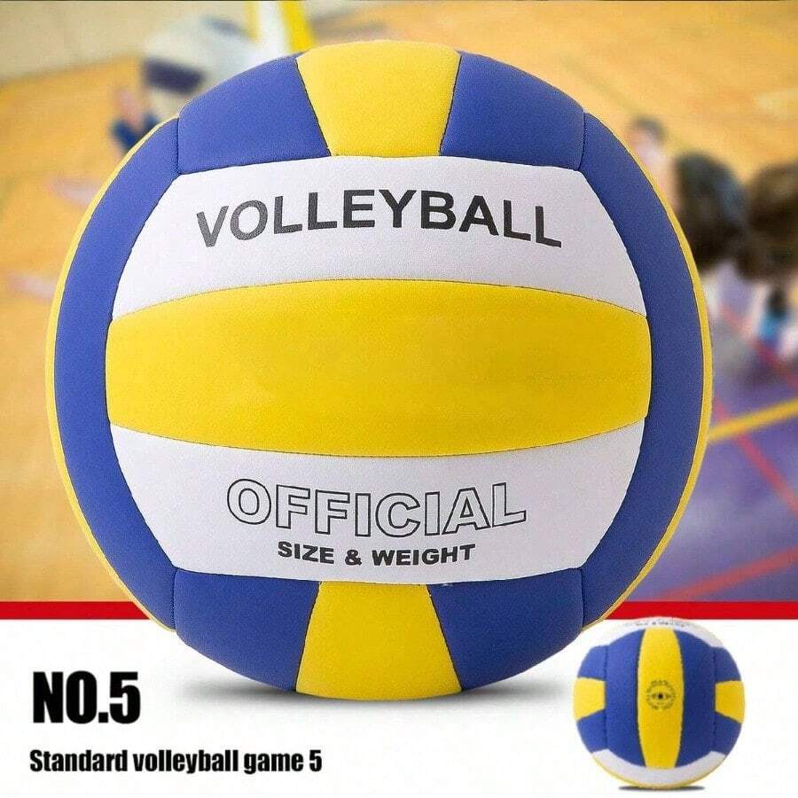 2025 New Type 5 PVC Leather Soft Indoor And Outdoor Volleyball Ball, Suitable For Beginners And Adults For Sports Training And Competitions - Multicolor - View 1