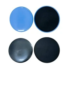 1 Pair Gliding Discs, Fitness Gliding Discs, Double-Sided Gliding Discs, Suitable For Workout, Portable Ballet Turning Board, Multi-Color EVA Non-Slip Material, Home Floor Training Equipment, Training Tool, Strengthen Core Strength - Multicolor - View 2